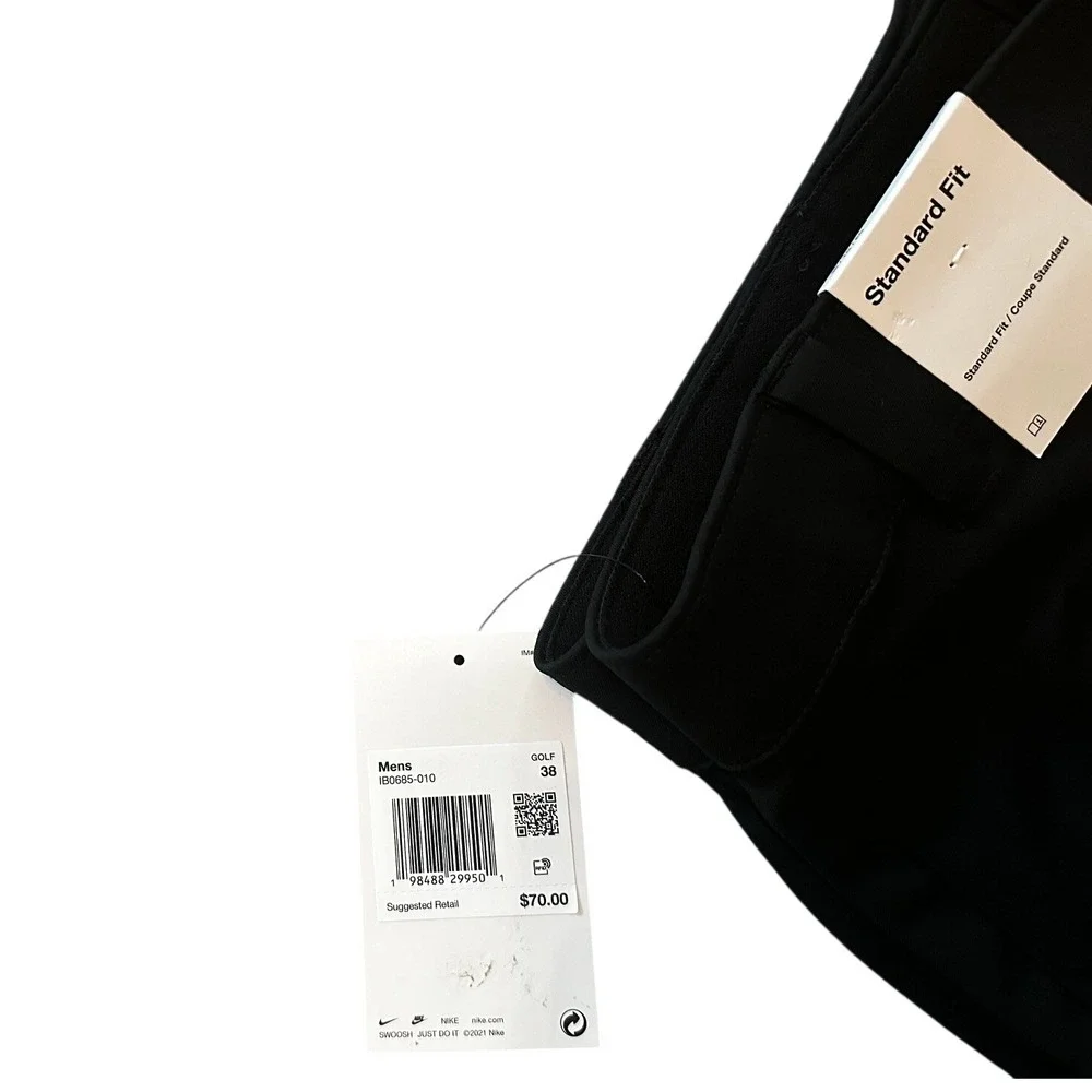 Nike Black Dri-FIT Golf Shorts Men's 38 NWT